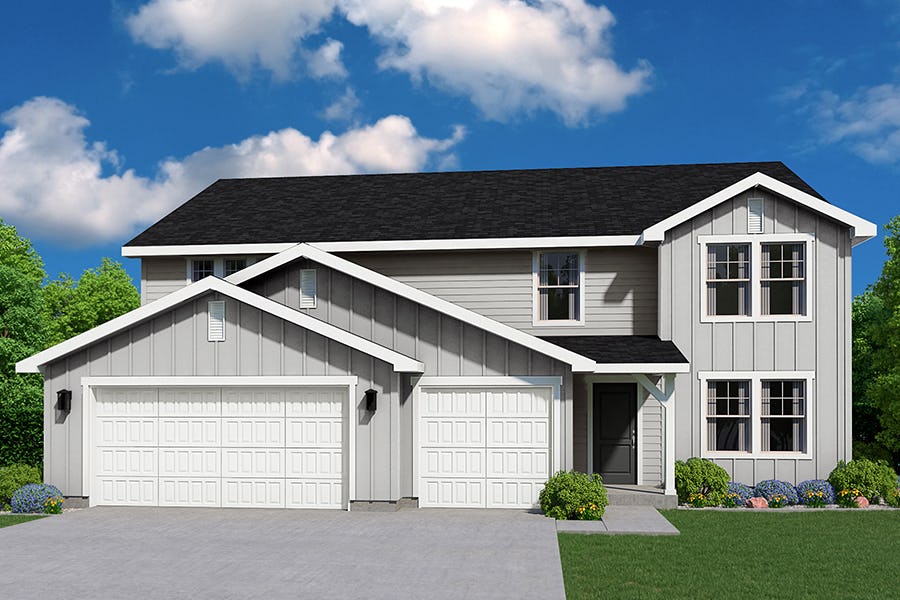 Agate 2Story Floor Plan New Home in Idaho